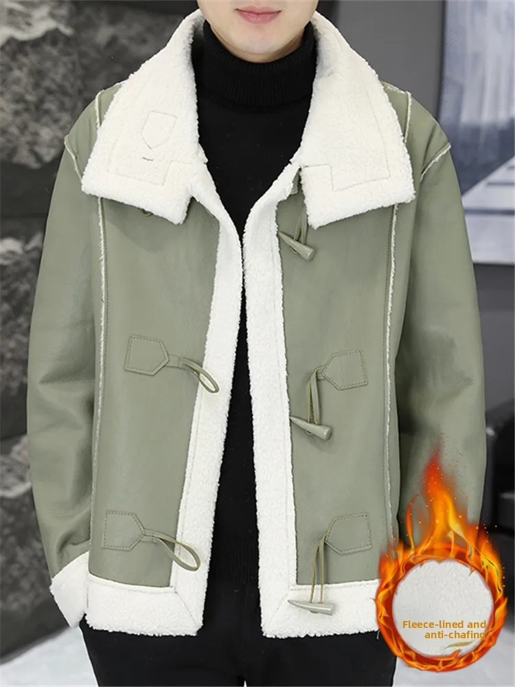 Men's Autumn Winter Thiened Fce Lined Cotton Jaet Lamb Fur Lined Leather And Fur Inteated een Outerwear Hong Kong ...
Men's Autumn Winter Thiened Fce Lined Cotton Jaet Lamb Fur Lined Leather And Fur Inteated een Outerwear Hong Kong ...