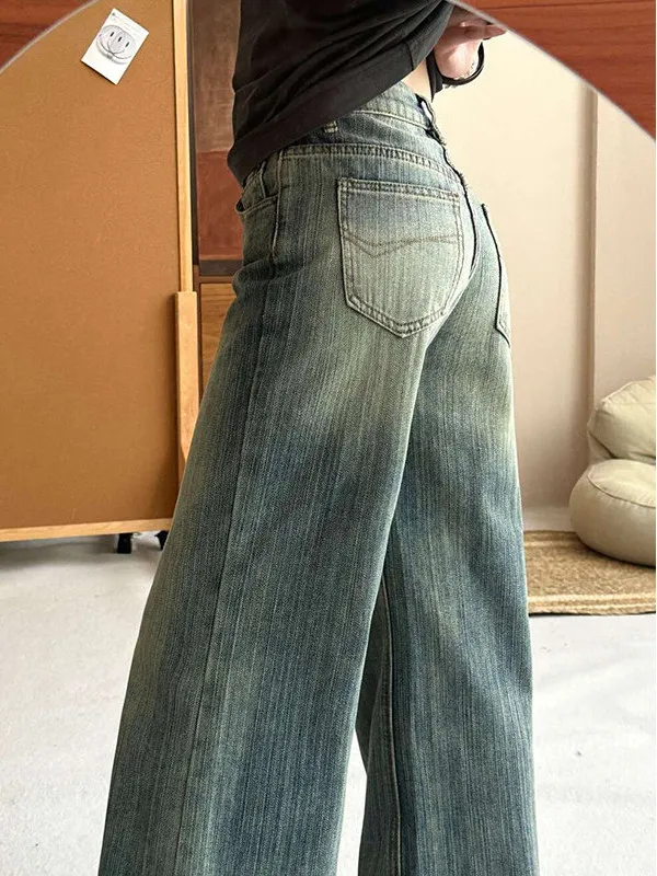 Retro Blue Bamboo Bud Bell Bottom Jeans Women's Spring New Slimming Long Pants Casual Low Waist Denim No Stretch Spring Season
Retro Blue Bamboo Bud Bell Bottom Jeans Women's Spring New Slimming Long Pants Casual Low Waist Denim No Stretch Spring Season