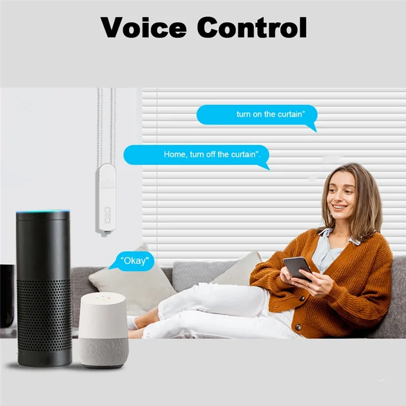 Electric Curtain Motor Blind Window Motor Tuya Zigbee3.0 Electric Pull Cord EU Plug
Electric Curtain Motor Blind Window Motor Tuya Zigbee3.0 Electric Pull Cord EU Plug