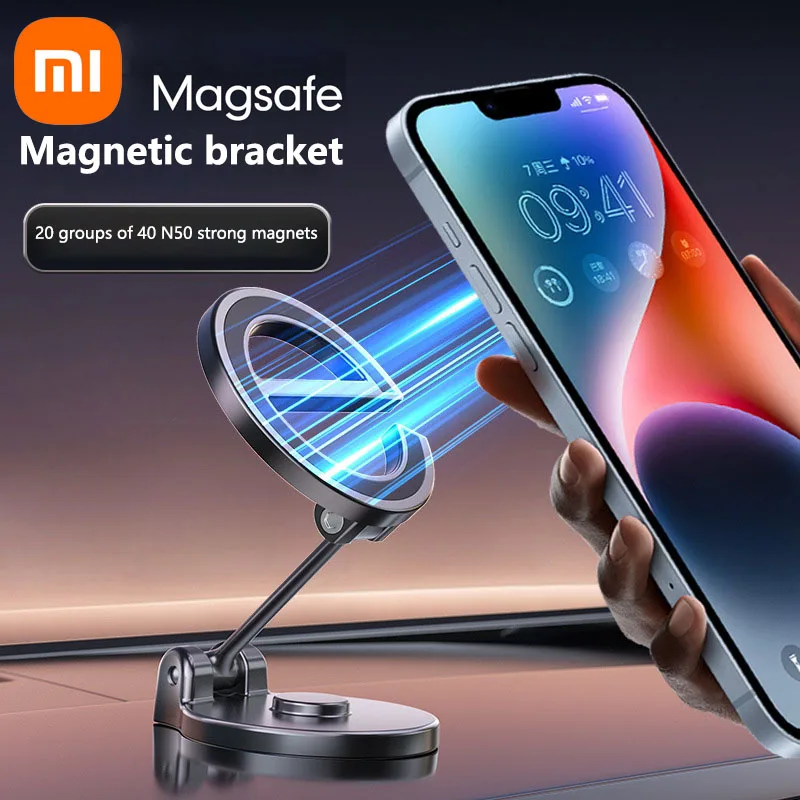 Xiaomi Car Phone Holder with Magsafe Magnetic Attachment Universal Dashboard Navigation Foldable Mount for In-Car and Home Use
Xiaomi Car Phone Holder with Magsafe Magnetic Attachment Universal Dashboard Navigation Foldable Mount for In-Car and Home Use