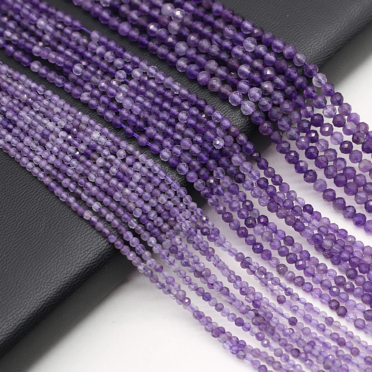 2mm 3mm 4mm Natural Amethysts Bead Faceted Round Small Stone Loose Spacer Beaded for Making DIY Jewelry Bracelet Necklace
2mm 3mm 4mm Natural Amethysts Bead Faceted Round Small Stone Loose Spacer Beaded for Making DIY Jewelry Bracelet Necklace
