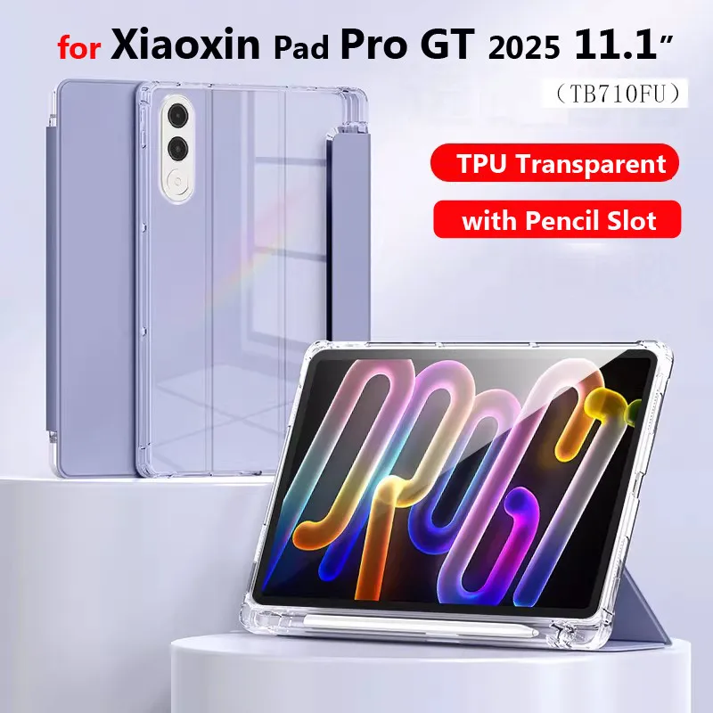 Чехол для Lenovo Xiaoxin Pad Pro GT 11,1 дюйма, 2025 TB710FU, тройной мягкий матовый противоударный чехол из ТПУ для планшета с гнездом для карандашей
Чехол для Lenovo Xiaoxin Pad Pro GT 11,1 дюйма, 2025 TB710FU, тройной мягкий матовый противоударный чехол из ТПУ для планшета с гнездом для карандашей