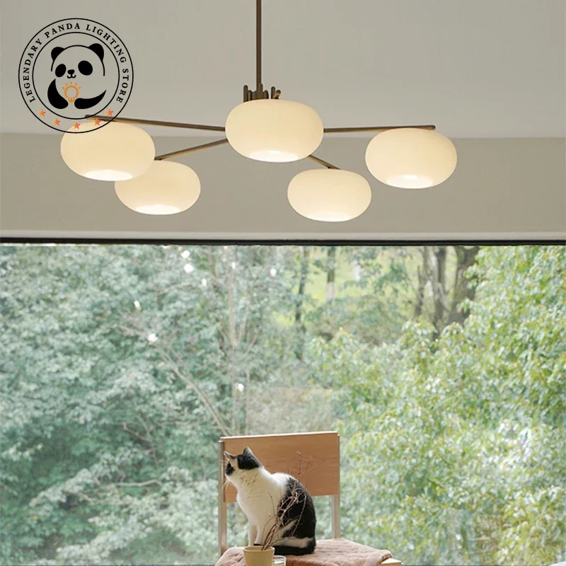 French Designer Pendant Lamps Simplicity Glass Lampshade Chandelier Bedroom Restaurant Woonkamer Indoor Decoration Light Fixture
French Designer Pendant Lamps Simplicity Glass Lampshade Chandelier Bedroom Restaurant Woonkamer Indoor Decoration Light Fixture