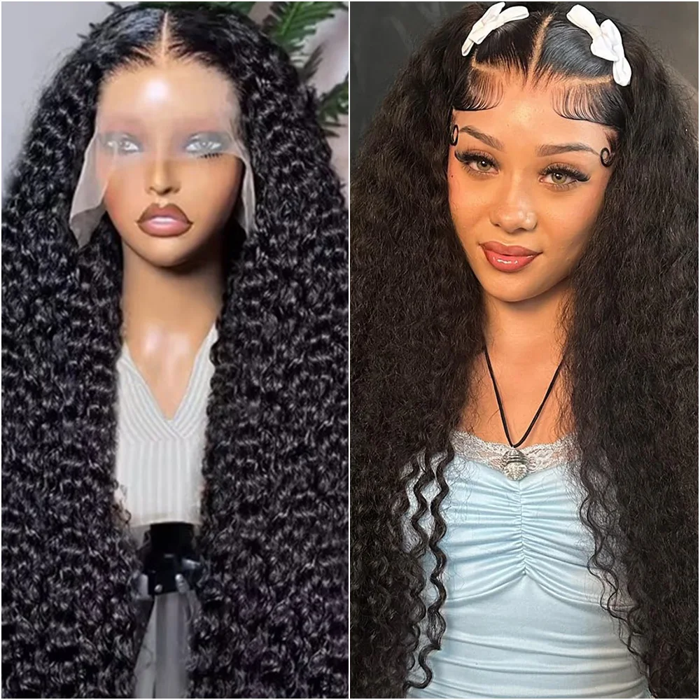 220 Density 13x6 HD Deep Wave Lace Frontal Wig 360 Water Wave Curly Human Hair 5x5 Glueless Lace Front Wigs 30 38 Inches Closure
220 Density 13x6 HD Deep Wave Lace Frontal Wig 360 Water Wave Curly Human Hair 5x5 Glueless Lace Front Wigs 30 38 Inches Closure