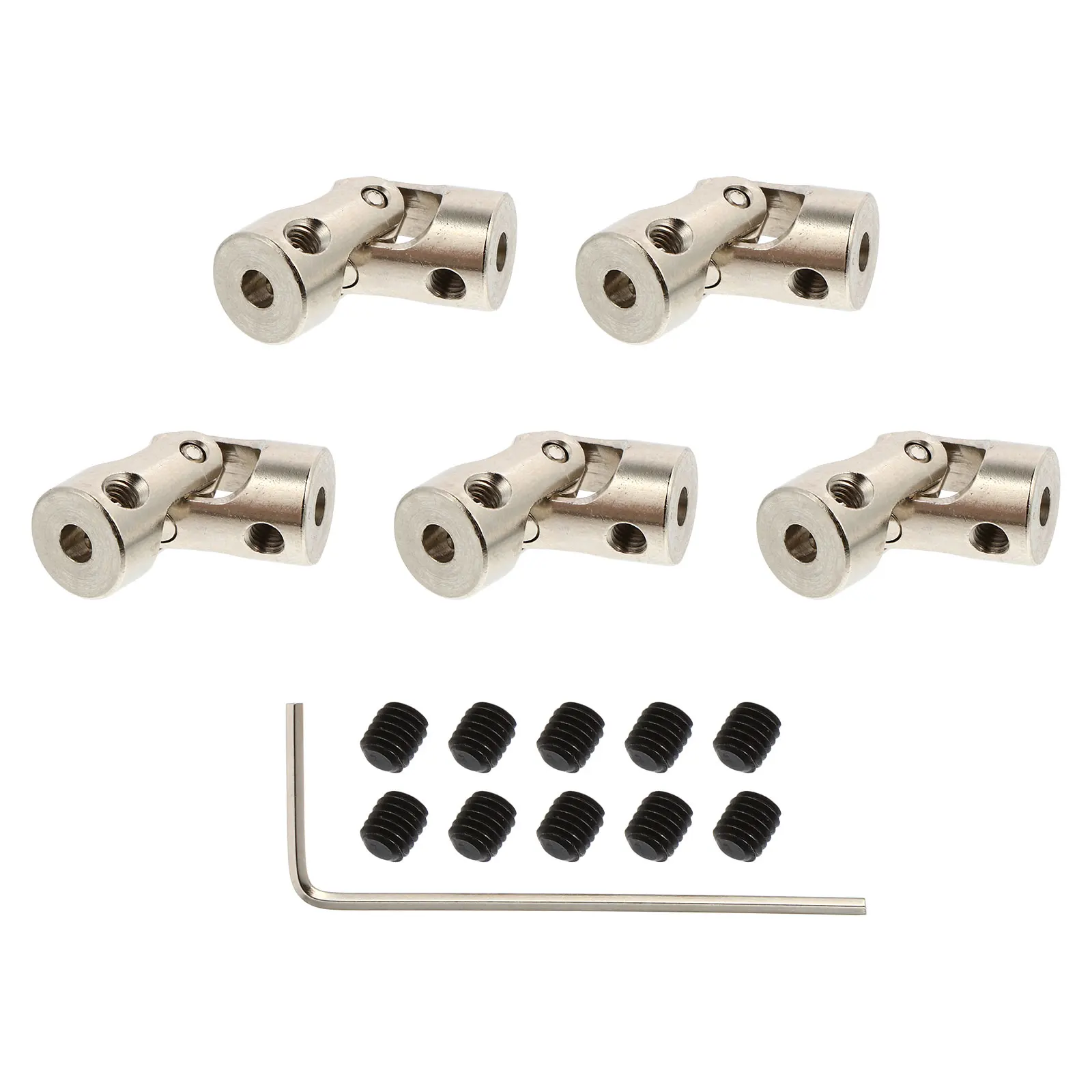 1 set 1 Set Universal Joint Coupling Metal Shaft Coupler For Diy Car Boat Accessories Rotatable Shaft Connector Motor Connector
1 set 1 Set Universal Joint Coupling Metal Shaft Coupler For Diy Car Boat Accessories Rotatable Shaft Connector Motor Connector