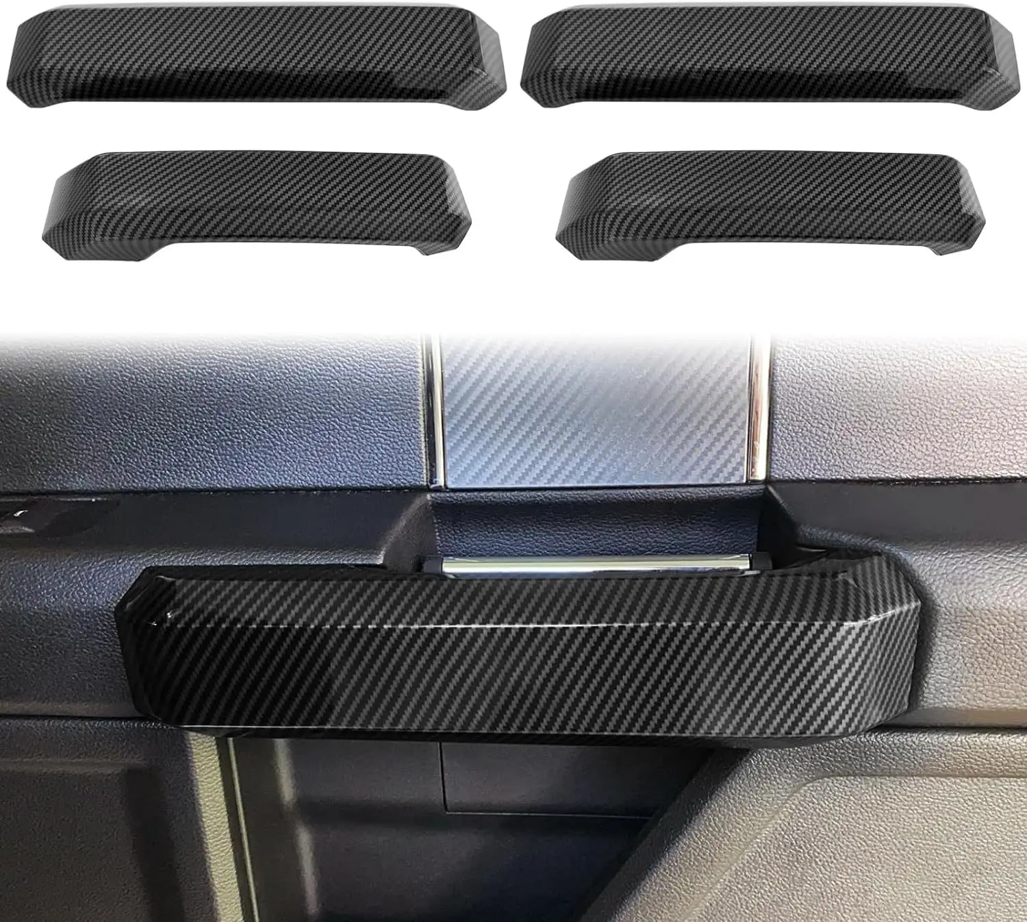 Suitable for Ford Raptor 15-20 F150 door handle decorative cover inner handle cover front and rear armrest stickers modification
Suitable for Ford Raptor 15-20 F150 door handle decorative cover inner handle cover front and rear armrest stickers modification