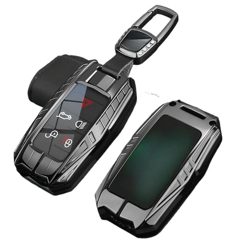 Zinc Alloy Key Cover Case for Land Rover Discovery Sport/Range Rover Evoque/Defender/Range Rover Velar (2023) - Key Fob Shell
Zinc Alloy Key Cover Case for Land Rover Discovery Sport/Range Rover Evoque/Defender/Range Rover Velar (2023) - Key Fob Shell