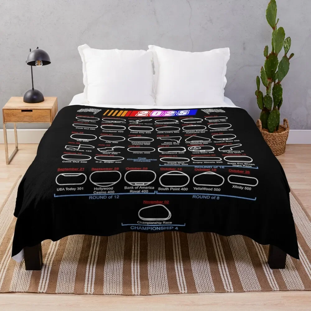 Schedule Nascar Cup Series 2025 Throw Blanket Stain Resistant Cozy Warm Blanket
Schedule Nascar Cup Series 2025 Throw Blanket Stain Resistant Cozy Warm Blanket