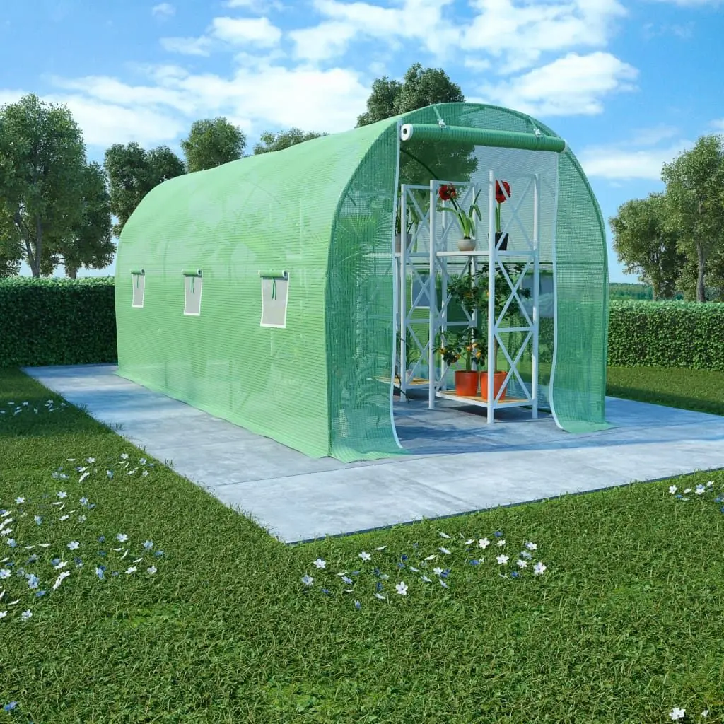 Greenhouse 96.9 ft² 14.8'x6.6'x6.6' 
Greenhouse 96.9 ft² 14.8'x6.6'x6.6'