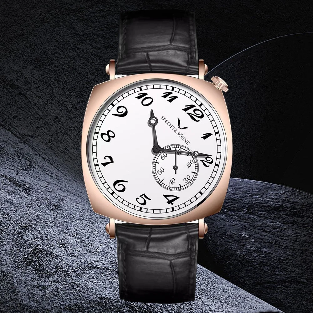 Specht & Söhne 38MM 1921 Vintage Watches For Men Seagull Automatic Watches Stainless Steel Wristwatch Genuine Leather Waterproof
Specht & Söhne 38MM 1921 Vintage Watches For Men Seagull Automatic Watches Stainless Steel Wristwatch Genuine Leather Waterproof