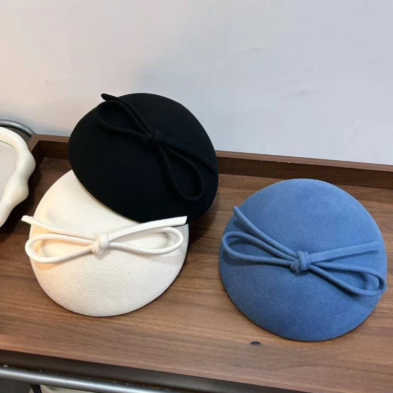 2026 Classic Plain Ins Chic Winter Wool Hat Designer Small Bowknot Lady Beret Cap Women Leisure Painter Hat
2026 Classic Plain Ins Chic Winter Wool Hat Designer Small Bowknot Lady Beret Cap Women Leisure Painter Hat