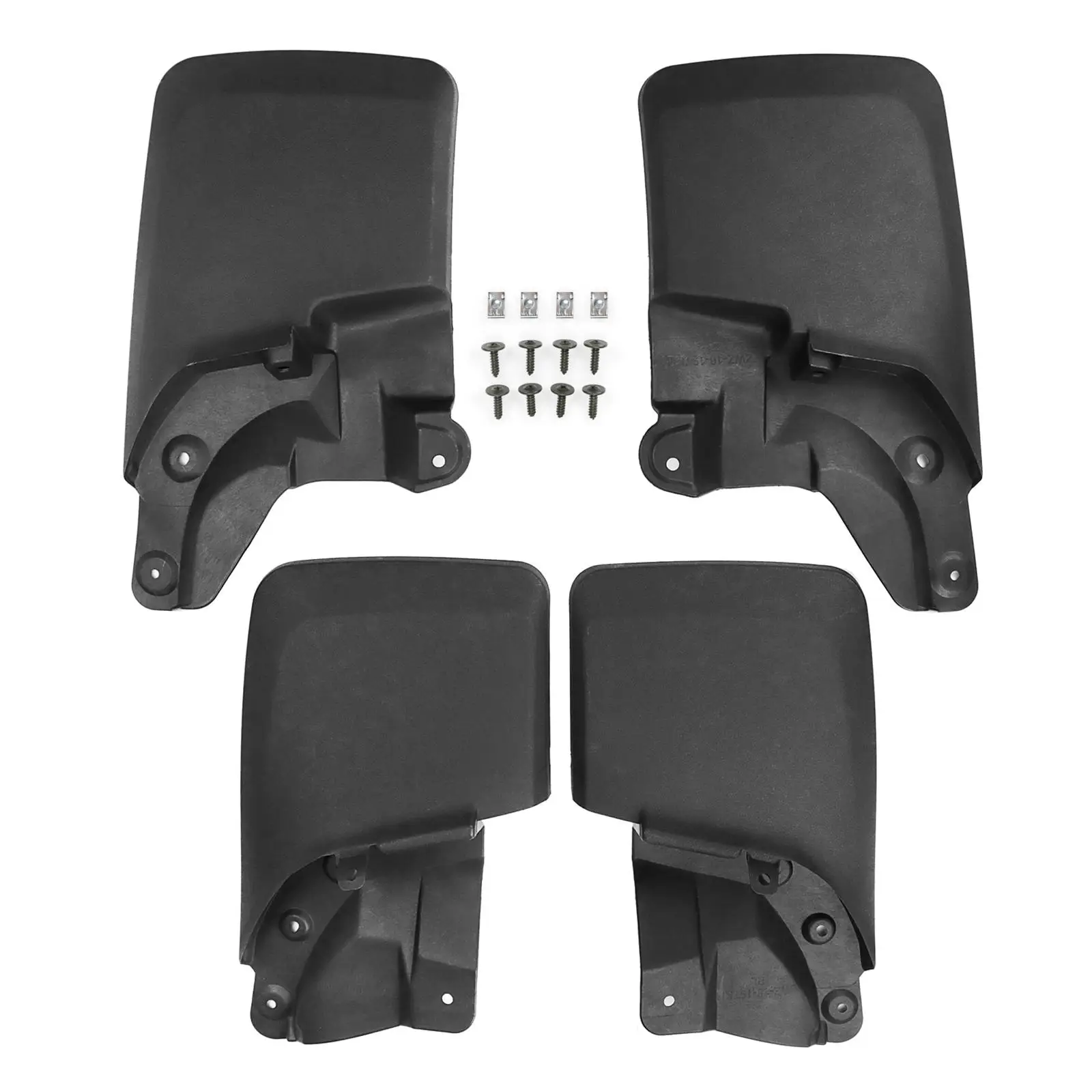 4Pcs/Set Front and Rear Set Molded Waterproof Splash Guards 016-2021 , Mudguards, , Black
4Pcs/Set Front and Rear Set Molded Waterproof Splash Guards 016-2021 , Mudguards, , Black