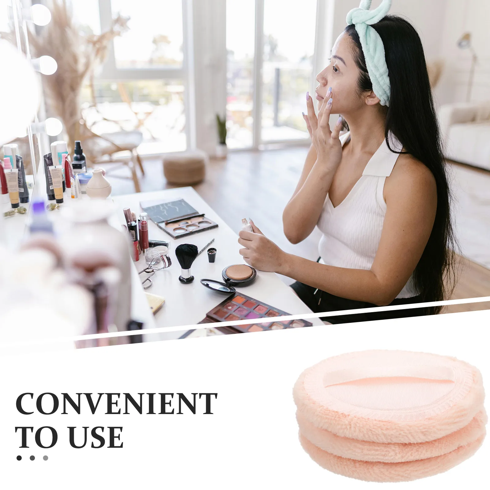 10 PCS Pure Cotton Loose Powder Puff Small Make up Makeup Pads Compact Supple Tool Applicator
10 PCS Pure Cotton Loose Powder Puff Small Make up Makeup Pads Compact Supple Tool Applicator