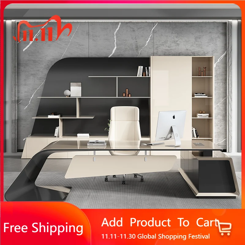 Folding Study Office Desk Modern Executive Luxury Reception Office Desk Multifunctional Minimalist Tavolino Commercial Furniture
Folding Study Office Desk Modern Executive Luxury Reception Office Desk Multifunctional Minimalist Tavolino Commercial Furniture
