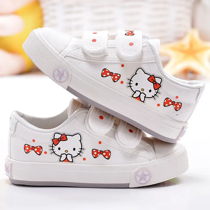 Sanrio Hello Kittye Spring Girls' Canvas Shoes Cute Cartoon Children's Versatile Casual Board Shoes Children's Holiday Gifts
Sanrio Hello Kittye Spring Girls' Canvas Shoes Cute Cartoon Children's Versatile Casual Board Shoes Children's Holiday Gifts