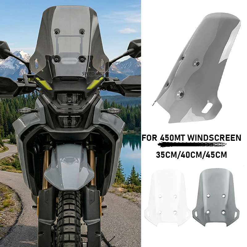 For CFMOTO 450MT MT450 Windscreen Front Windscreen Windshield 450 MT Raised Windshield for cf moto 450MT Accessories 2024-2026
For CFMOTO 450MT MT450 Windscreen Front Windscreen Windshield 450 MT Raised Windshield for cf moto 450MT Accessories 2024-2026