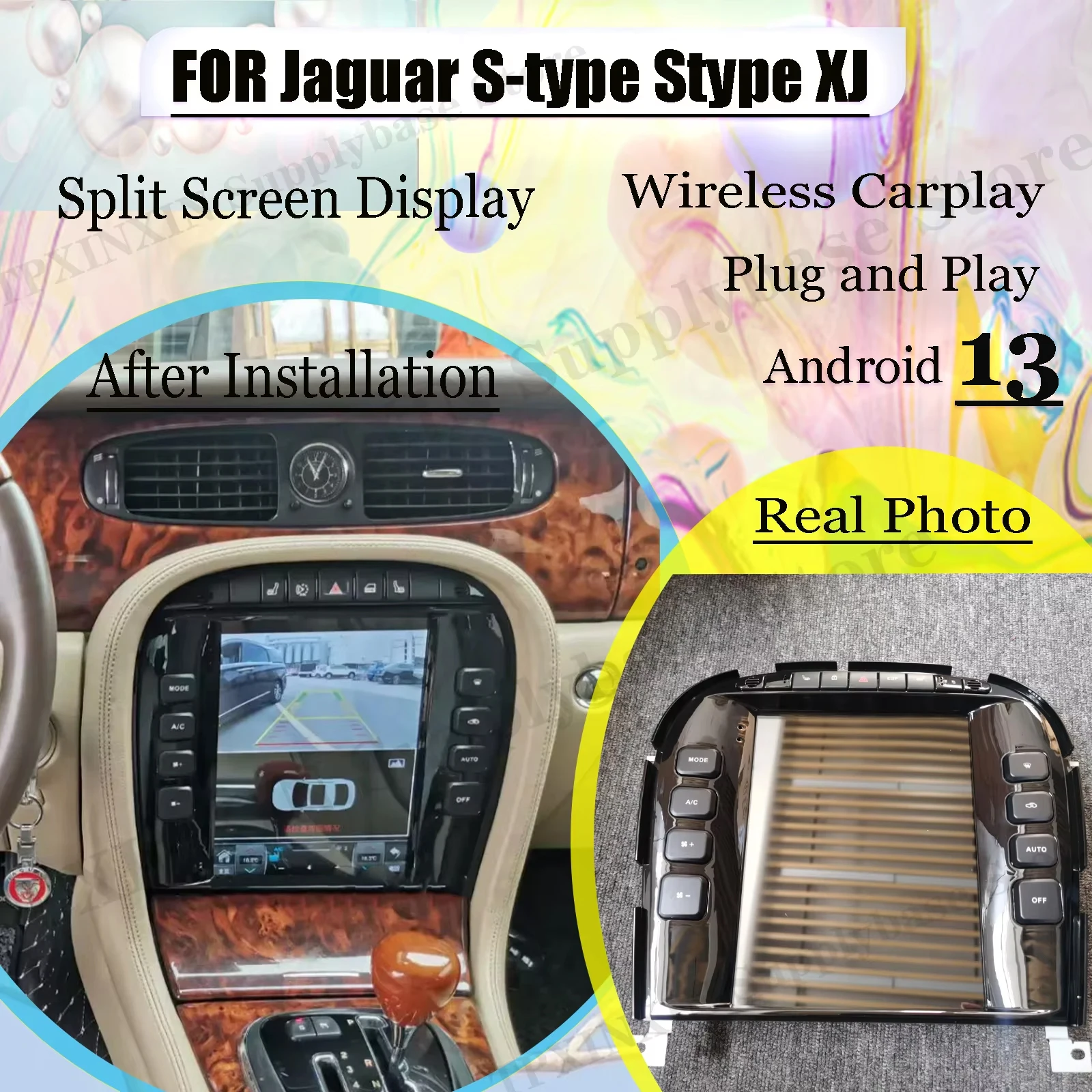 Автомобильный мультимедиа для Jaguar S-type XJ 2004 2005 2006 2007 2008 2009, GPS-навигация, автомобильный радиоприемник с Android Auto
Автомобильный мультимедиа для Jaguar S-type XJ 2004 2005 2006 2007 2008 2009, GPS-навигация, автомобильный радиоприемник с Android Auto