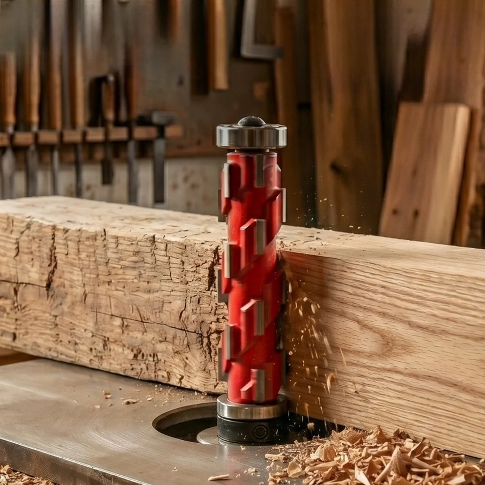 12mm 1/2inch Shank Spiral Router Bit With Bearing For Wood Plywood Trimming And Cutting Tasks Woodworking Cutting Projects
12mm 1/2inch Shank Spiral Router Bit With Bearing For Wood Plywood Trimming And Cutting Tasks Woodworking Cutting Projects
