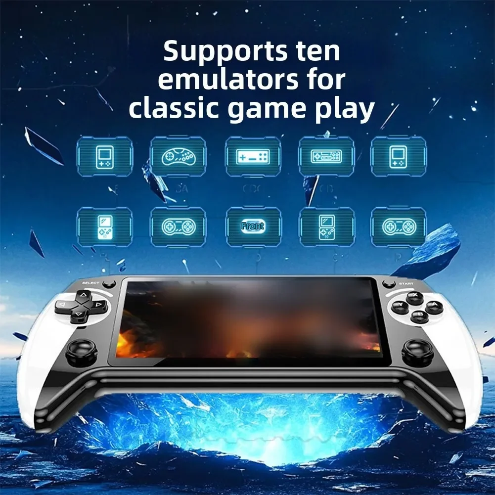X9 Retro Handheld Game Console 5.5-inch IPS Screen Classic Video Wireless Controllers For Two People Gaming Replace Accessories
X9 Retro Handheld Game Console 5.5-inch IPS Screen Classic Video Wireless Controllers For Two People Gaming Replace Accessories