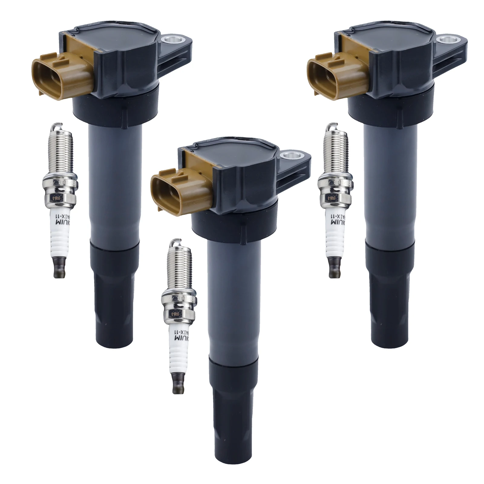 3Sets Ignition Coil Spark Plug For SUZUKI ALTO GRAND VITARA KIZASHI SPLASH SWIFT SX4 2007 2013 3340085K20 3340068K20 Accessories
3Sets Ignition Coil Spark Plug For SUZUKI ALTO GRAND VITARA KIZASHI SPLASH SWIFT SX4 2007 2013 3340085K20 3340068K20 Accessories