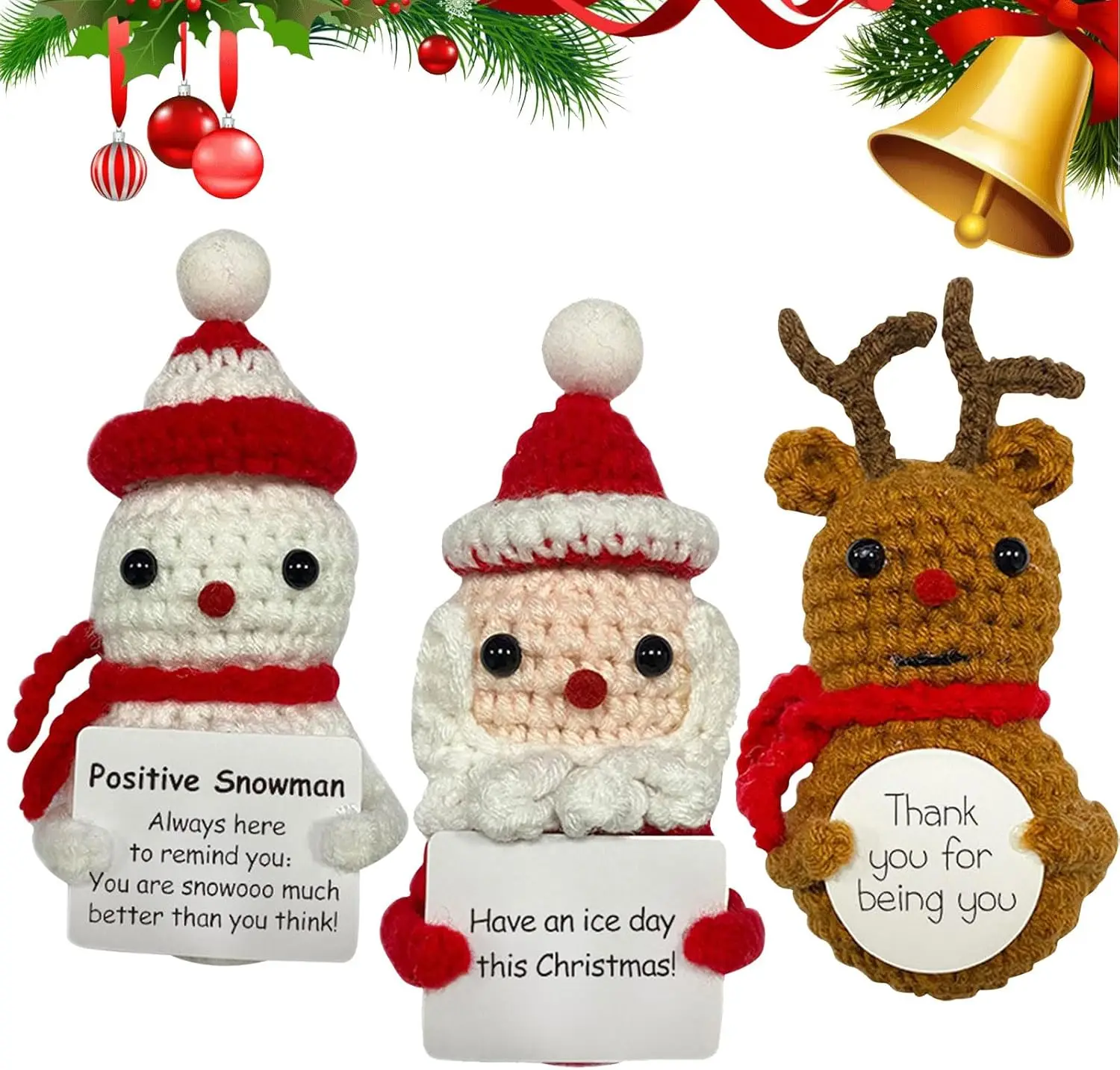 Christmas Funny Positive Crochet Potato Emotional Doll Crochet Gifts for Girls Friends Party Christmas Decoration
Christmas Funny Positive Crochet Potato Emotional Doll Crochet Gifts for Girls Friends Party Christmas Decoration