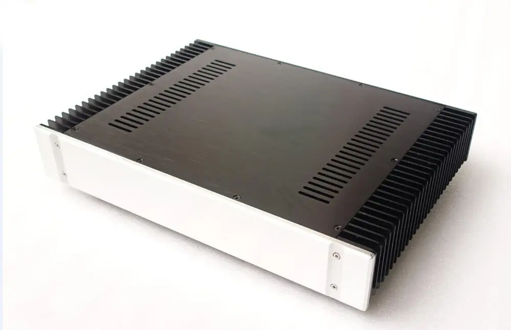 Power amplifier Aluminum Chassis DIY HiFi Amplifier Case Size W430 H70 L311 mm
Power amplifier Aluminum Chassis DIY HiFi Amplifier Case Size W430 H70 L311 mm