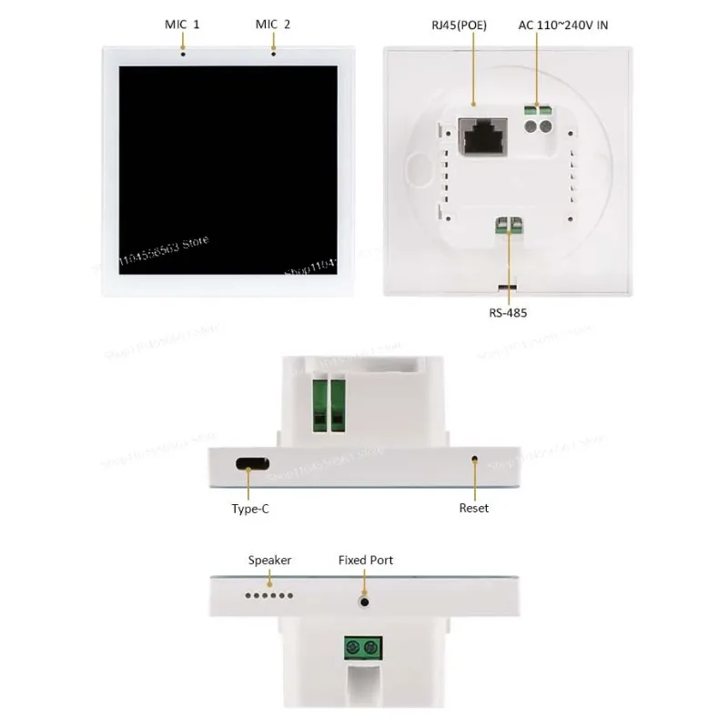 Сенсорный экран Portworld YC-SM41P с четырехъядерным процессором KNX, 4-дюймовая панель управления умным домом на Android
Сенсорный экран Portworld YC-SM41P с четырехъядерным процессором KNX, 4-дюймовая панель управления умным домом на Android