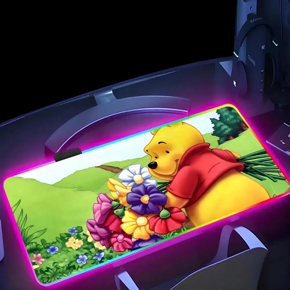 Cute Anime For W-Winnie the P-Pooh MINISO Mouse Pad RGB Gaming Mousepad LED Large Gamer Mousepads XXL Keyboard Pads Luminous Des
Cute Anime For W-Winnie the P-Pooh MINISO Mouse Pad RGB Gaming Mousepad LED Large Gamer Mousepads XXL Keyboard Pads Luminous Des