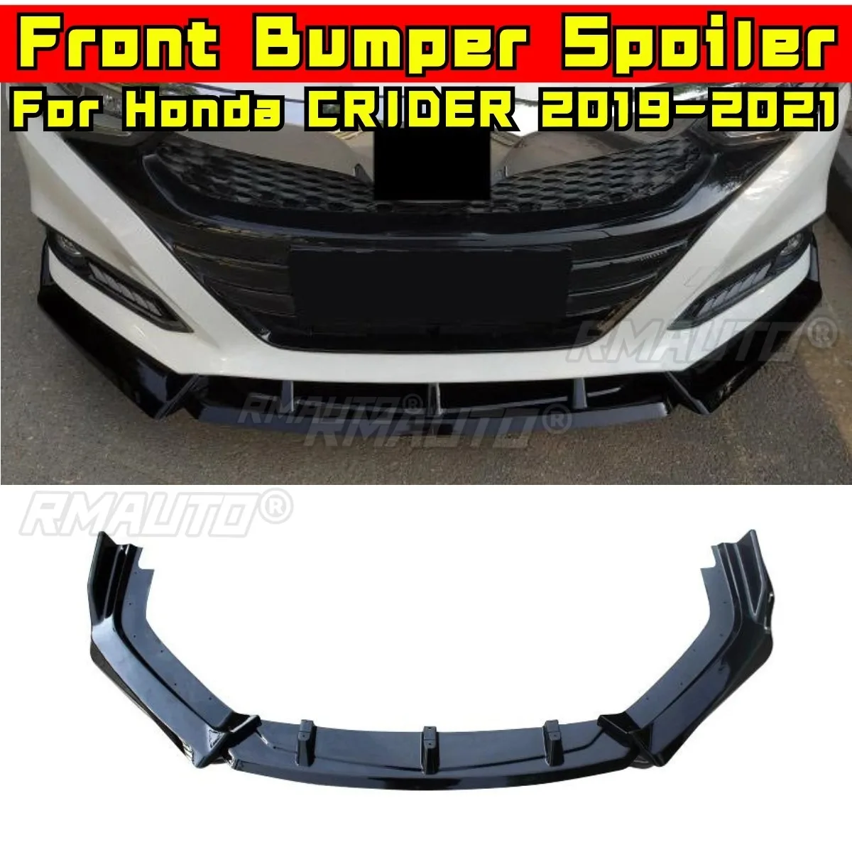 For Honda CRIDER 2019- 2021 Car Front Bumper Lip Splitter Diffuser Spoiler Body Kit Gloss Black Bumper Lip Modification Part
For Honda CRIDER 2019- 2021 Car Front Bumper Lip Splitter Diffuser Spoiler Body Kit Gloss Black Bumper Lip Modification Part