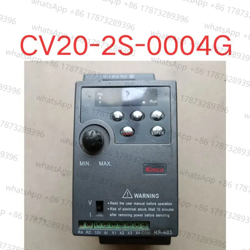 Used CV20-2S-0004G universal frequency converter 0.4kw 220V Test OK Fast Shipping
Used CV20-2S-0004G universal frequency converter 0.4kw 220V Test OK Fast Shipping
