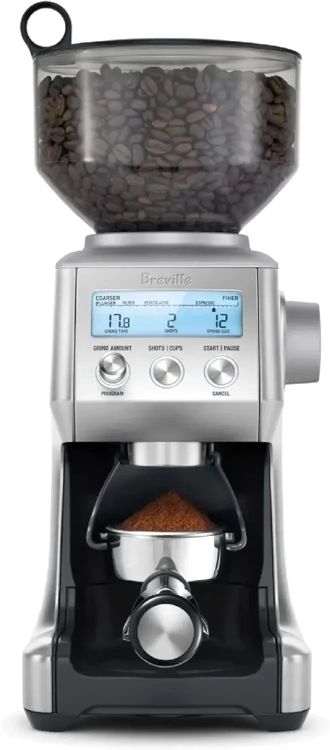 Smart Grinder Pro Coffee Mill, One Size, Brushed Stainless Steel
Smart Grinder Pro Coffee Mill, One Size, Brushed Stainless Steel