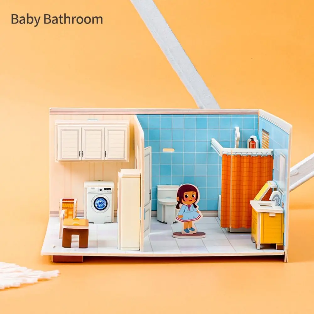 Children's Puzzle Paper Paper Puzzle Handmade Educational Handmade DIY Room Model Bedroom Room 3D Puzzle Children
Children's Puzzle Paper Paper Puzzle Handmade Educational Handmade DIY Room Model Bedroom Room 3D Puzzle Children