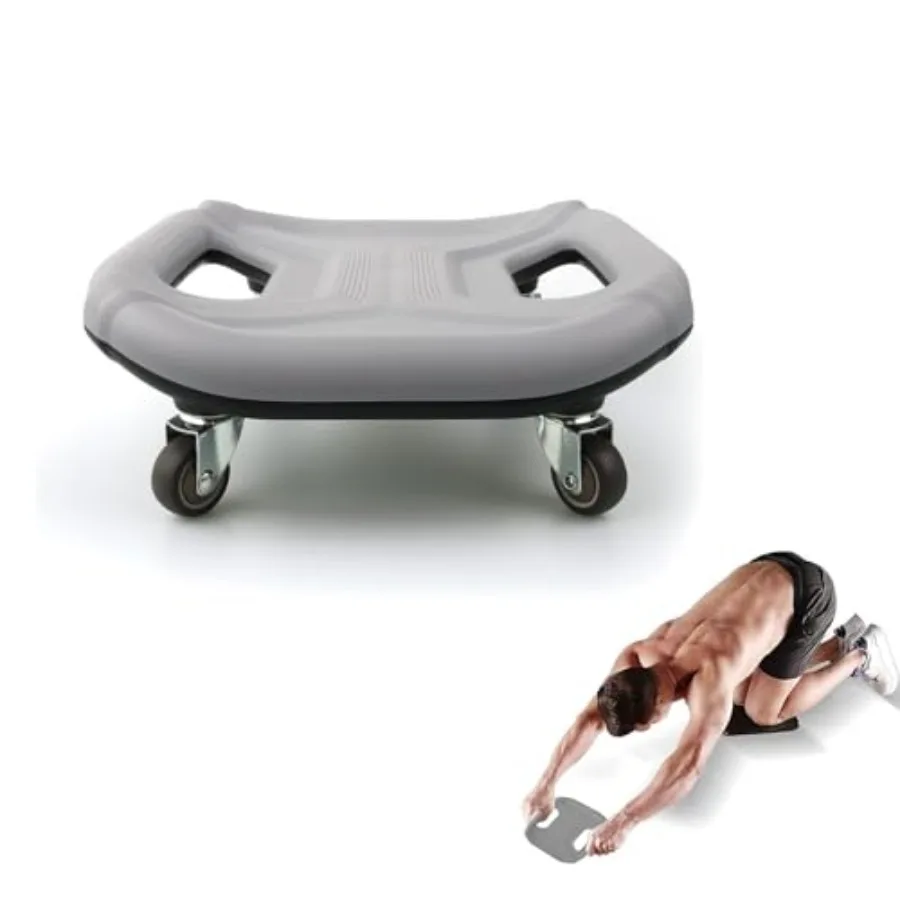 Ab Wheel Roller Exercise Equipment for Home Gym Core Coaster Abdominal Trainer with Kneel Mat in Grey Waist Strength Training T
Ab Wheel Roller Exercise Equipment for Home Gym Core Coaster Abdominal Trainer with Kneel Mat in Grey Waist Strength Training T