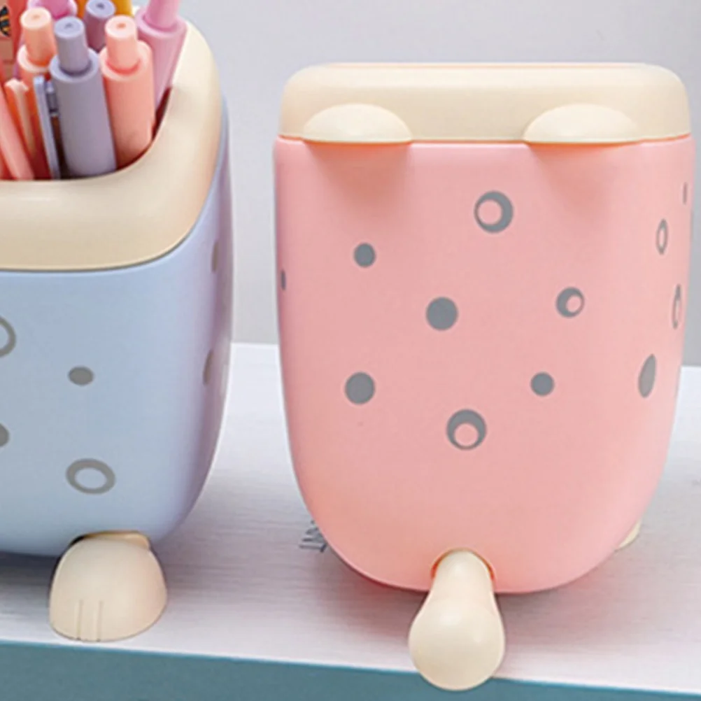 Cartoon Pen Holder Large Capacity Desk ganizer Plastic Modern Office Supplies Pencil Container Bucket Practical
Cartoon Pen Holder Large Capacity Desk ganizer Plastic Modern Office Supplies Pencil Container Bucket Practical
