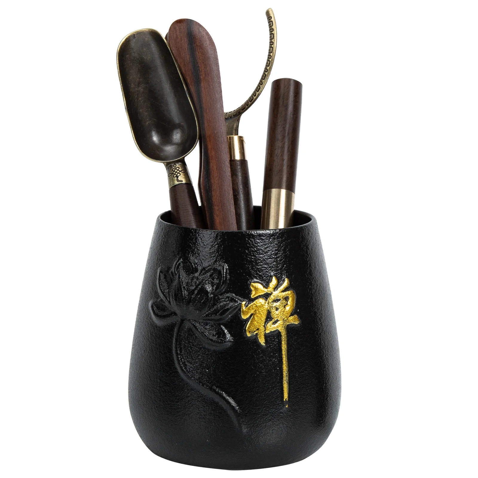 Six Gentlemen Set Ceramic Wood Metal Smooth Safe Unique Design Easy Cleaning Storage Tea Making Tools Gongfu Ceremony
Six Gentlemen Set Ceramic Wood Metal Smooth Safe Unique Design Easy Cleaning Storage Tea Making Tools Gongfu Ceremony