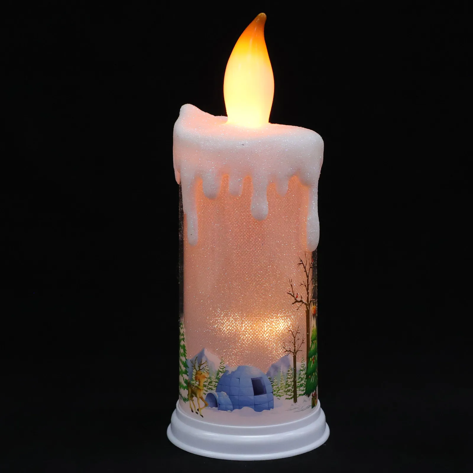 1pc Led Light Christmas Themed Electric Lamp Battery-Powered Flameless Desktop Ornament Xmas Party Decor
1pc Led Light Christmas Themed Electric Lamp Battery-Powered Flameless Desktop Ornament Xmas Party Decor
