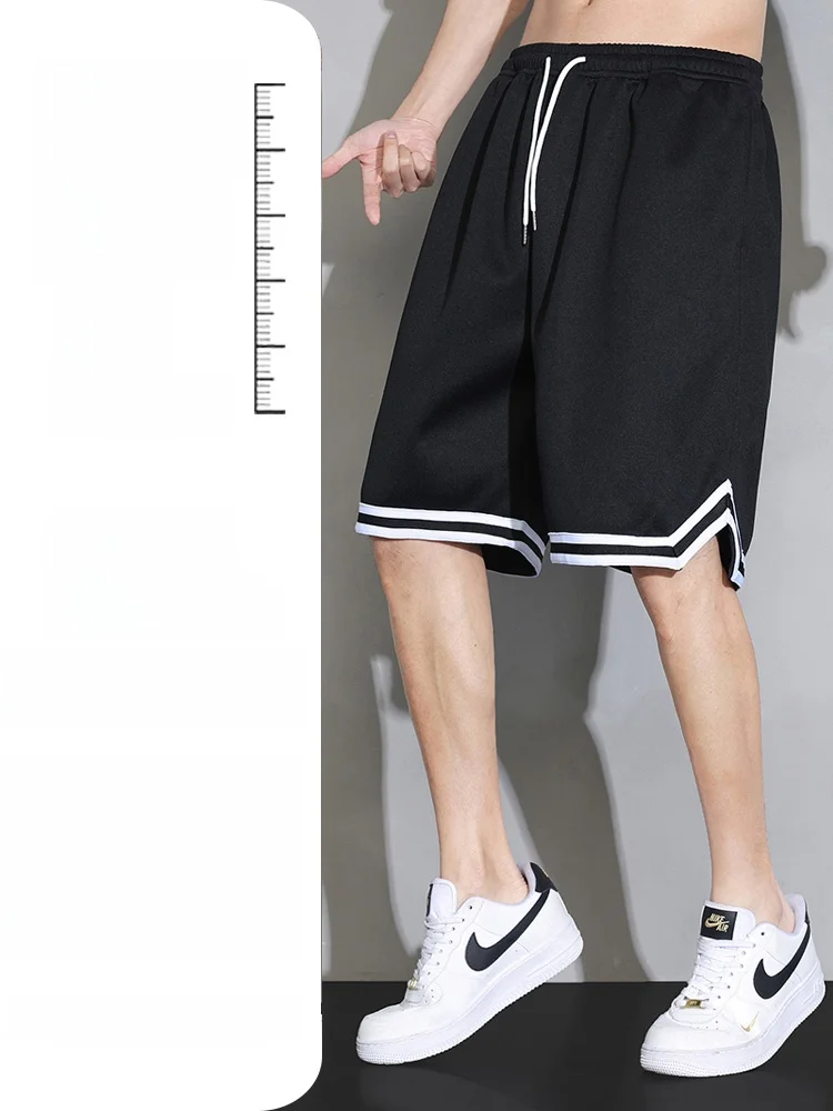 Rampo Ice Silk Baskeall orts Men's American Summer Trend Thin Large Size Loose Casual Sports Five-Quarter Pants
Rampo Ice Silk Baskeall orts Men's American Summer Trend Thin Large Size Loose Casual Sports Five-Quarter Pants