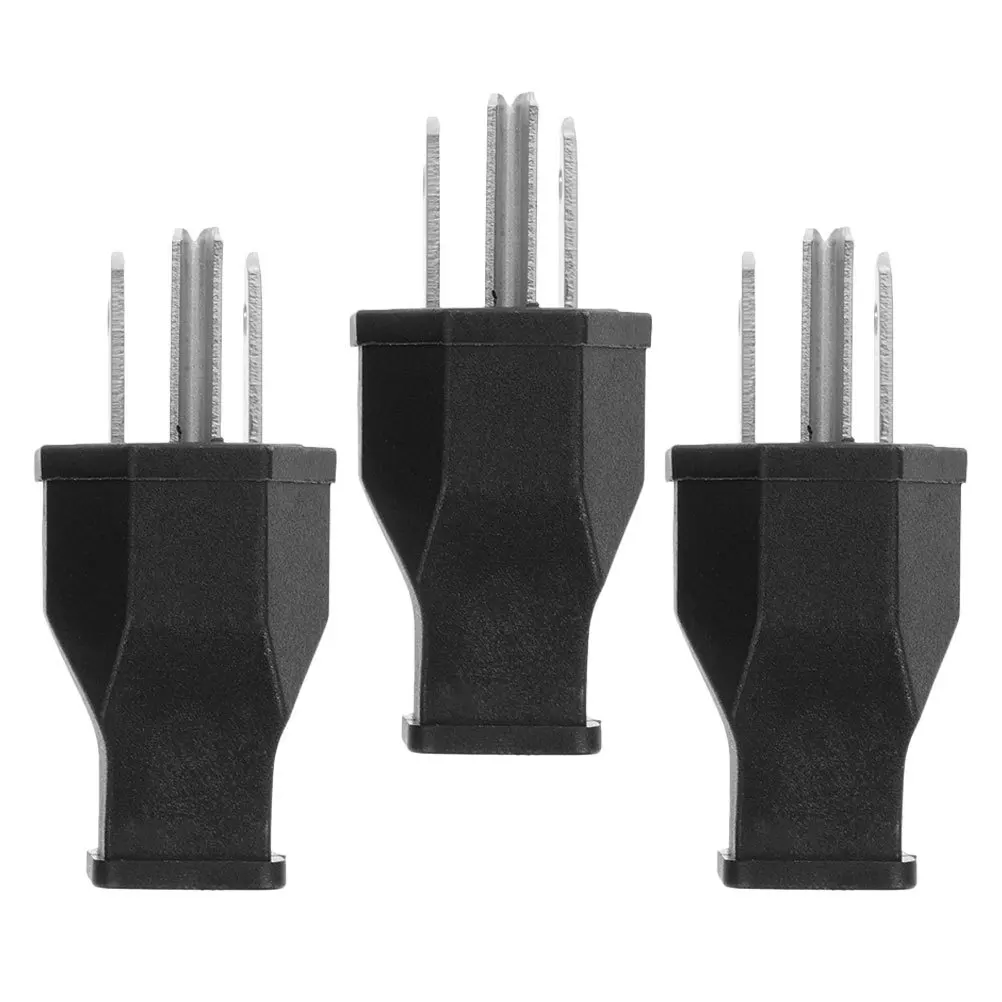 3Pcs Grounding Plug 15a 125V ABS Copper Material Excellent Conductivity Easy to Replace Extension Cord Ends Extension Cord Ends
3Pcs Grounding Plug 15a 125V ABS Copper Material Excellent Conductivity Easy to Replace Extension Cord Ends Extension Cord Ends