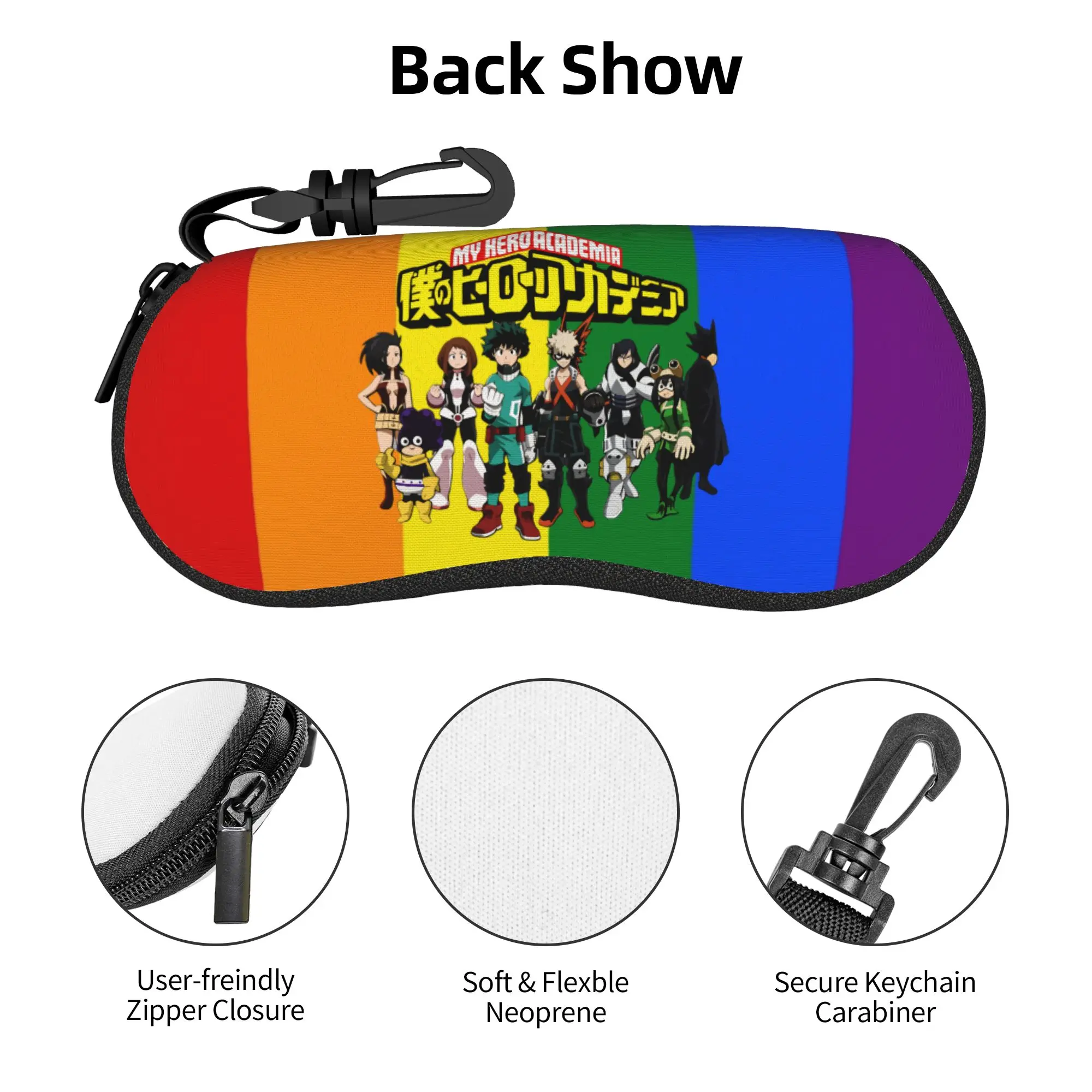 Gay Pride LGBT Glasses Case Portable Lesbian Rainbow GLBT Shell Eyeglasses Case Sunglasses Box
Gay Pride LGBT Glasses Case Portable Lesbian Rainbow GLBT Shell Eyeglasses Case Sunglasses Box