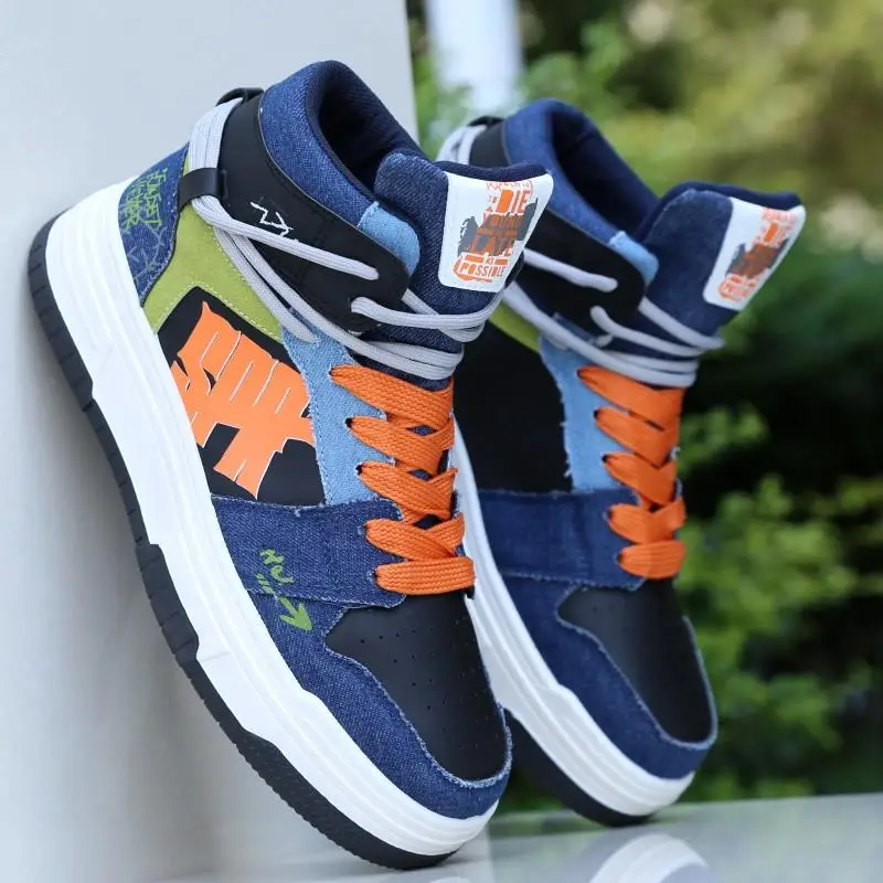 High-Tube Canvas Shoes Men's Autumn 2025 New Breathable Sports Casual Thick Bottom Heightening Student Versatile Trendy
High-Tube Canvas Shoes Men's Autumn 2025 New Breathable Sports Casual Thick Bottom Heightening Student Versatile Trendy