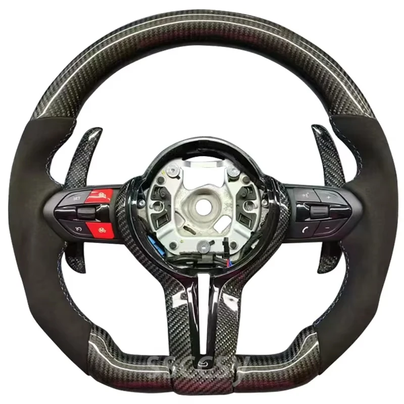 Carbon Fiber Steering Wheel For BMW F10 F20 F30 M3 M6 325i 125i Car Accessories Steering Wheel Modification
Carbon Fiber Steering Wheel For BMW F10 F20 F30 M3 M6 325i 125i Car Accessories Steering Wheel Modification