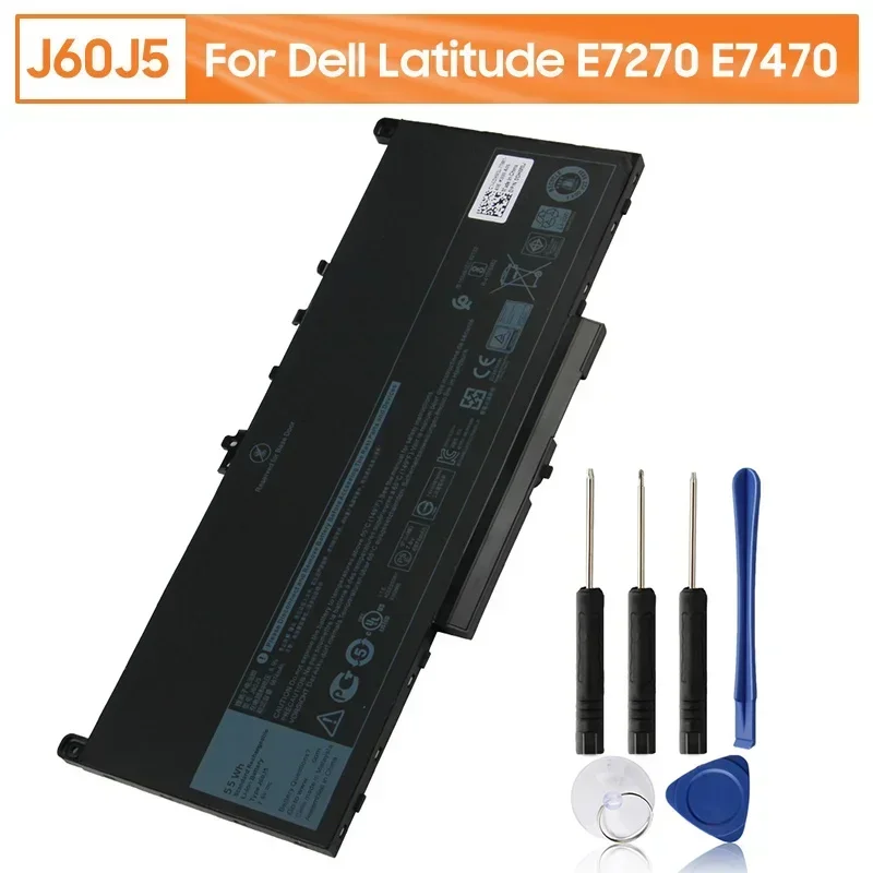 Сменный аккумулятор J60J5 для Dell Latitude E7270 E7470 R1V85 MC34Y 0MC34Y 451-BBSX с бесплатными инструментами
Сменный аккумулятор J60J5 для Dell Latitude E7270 E7470 R1V85 MC34Y 0MC34Y 451-BBSX с бесплатными инструментами