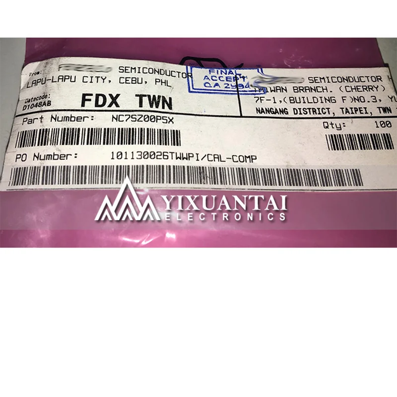 50 шт./партия, NC7SZ00M5X 7Z00B NC7SZ00P5X Z00 NC7SZ04M5X 7SZ04 NC7SZ04P5X Z04D
50 шт./партия, NC7SZ00M5X 7Z00B NC7SZ00P5X Z00 NC7SZ04M5X 7SZ04 NC7SZ04P5X Z04D