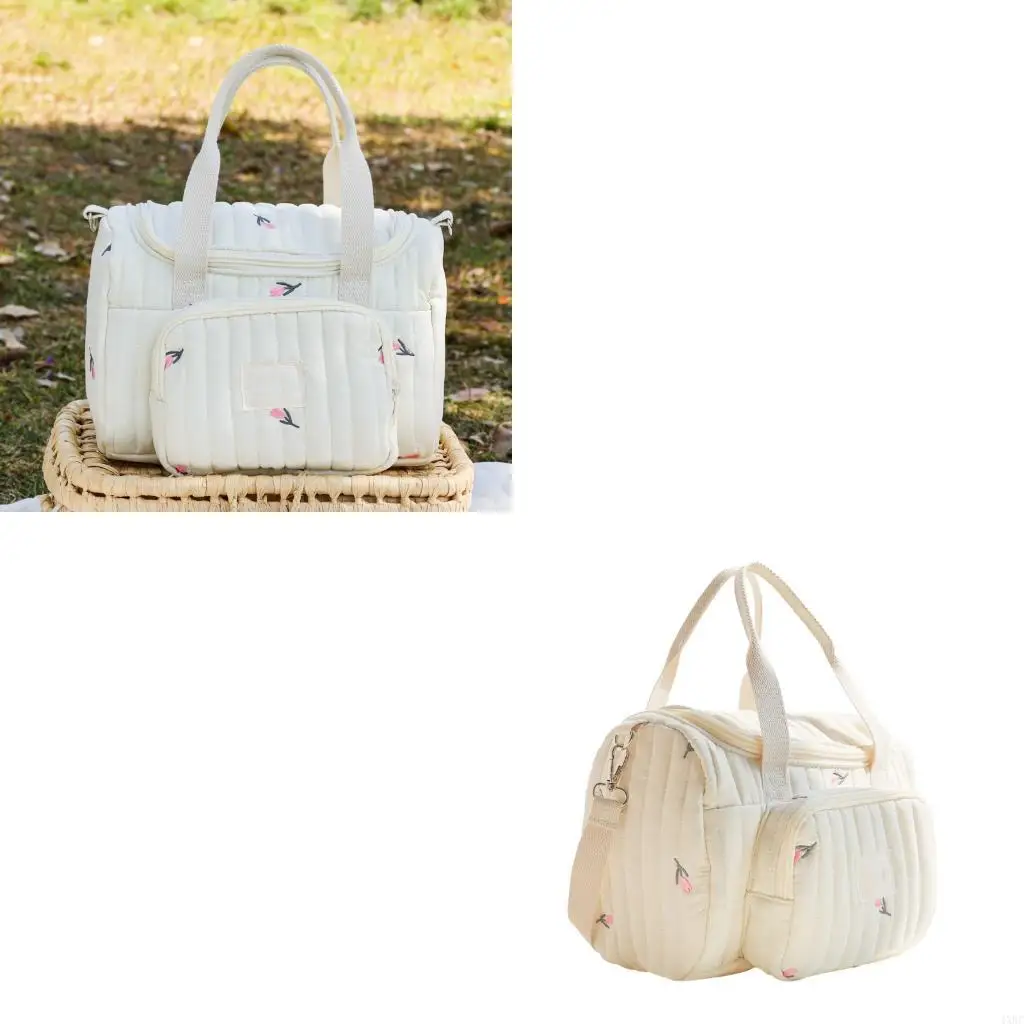 Embroidery Baby Diaper Storage Bag Portable Handbag with Multifunctional Compartment for Daily Outings and Short Trip 4XBC
Embroidery Baby Diaper Storage Bag Portable Handbag with Multifunctional Compartment for Daily Outings and Short Trip 4XBC