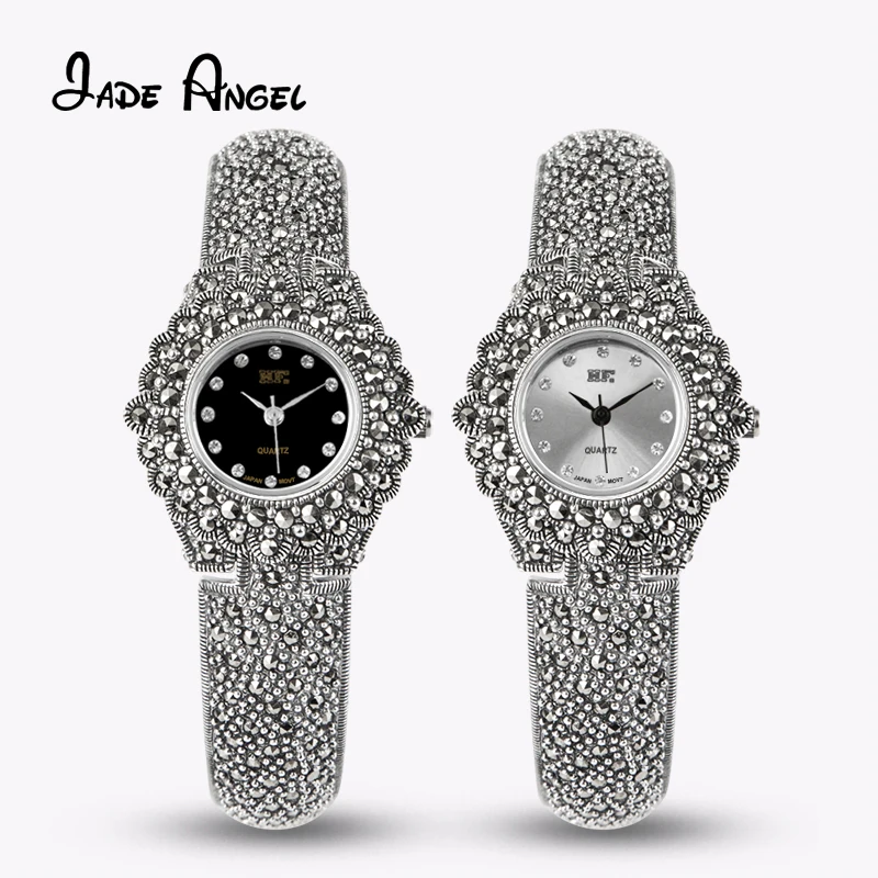 Jade Angel Watch 925 Sterling Sirver for Women Quartz Watch Jewelry Elegant Ladies Watch Lady Crystal Quartz Magnetic Wristwatch
Jade Angel Watch 925 Sterling Sirver for Women Quartz Watch Jewelry Elegant Ladies Watch Lady Crystal Quartz Magnetic Wristwatch
