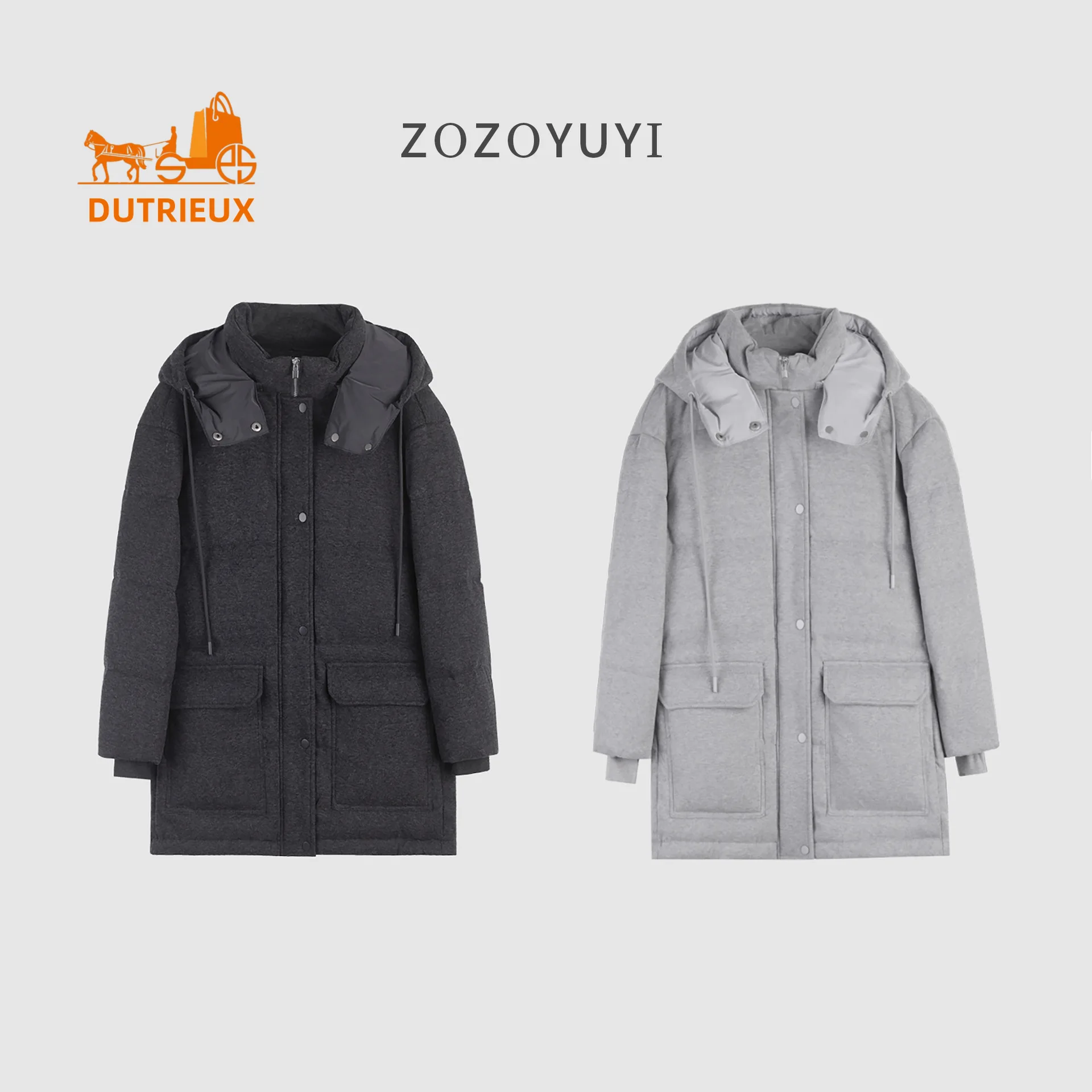 2025 New Winter Women's Wool Goose Down Jacket Coat, Fashion and Elegant Warm Hooded Long Down Jacket for Women
2025 New Winter Women's Wool Goose Down Jacket Coat, Fashion and Elegant Warm Hooded Long Down Jacket for Women