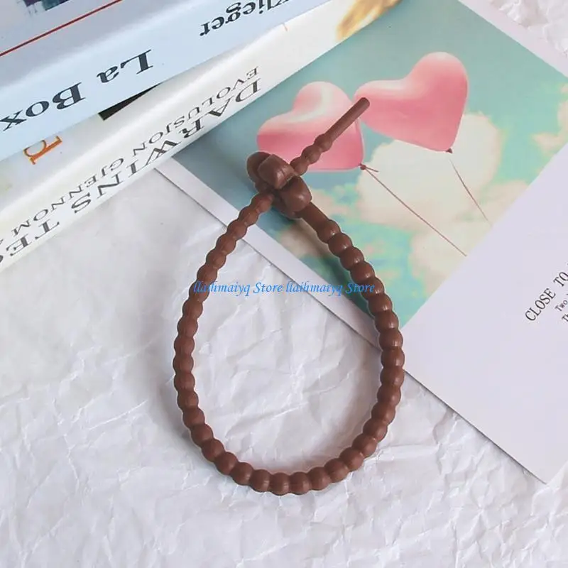 573B 25cm Colored Small Flower Silicone Rope Strap DIY Jewelry Keychain Accessories
573B 25cm Colored Small Flower Silicone Rope Strap DIY Jewelry Keychain Accessories