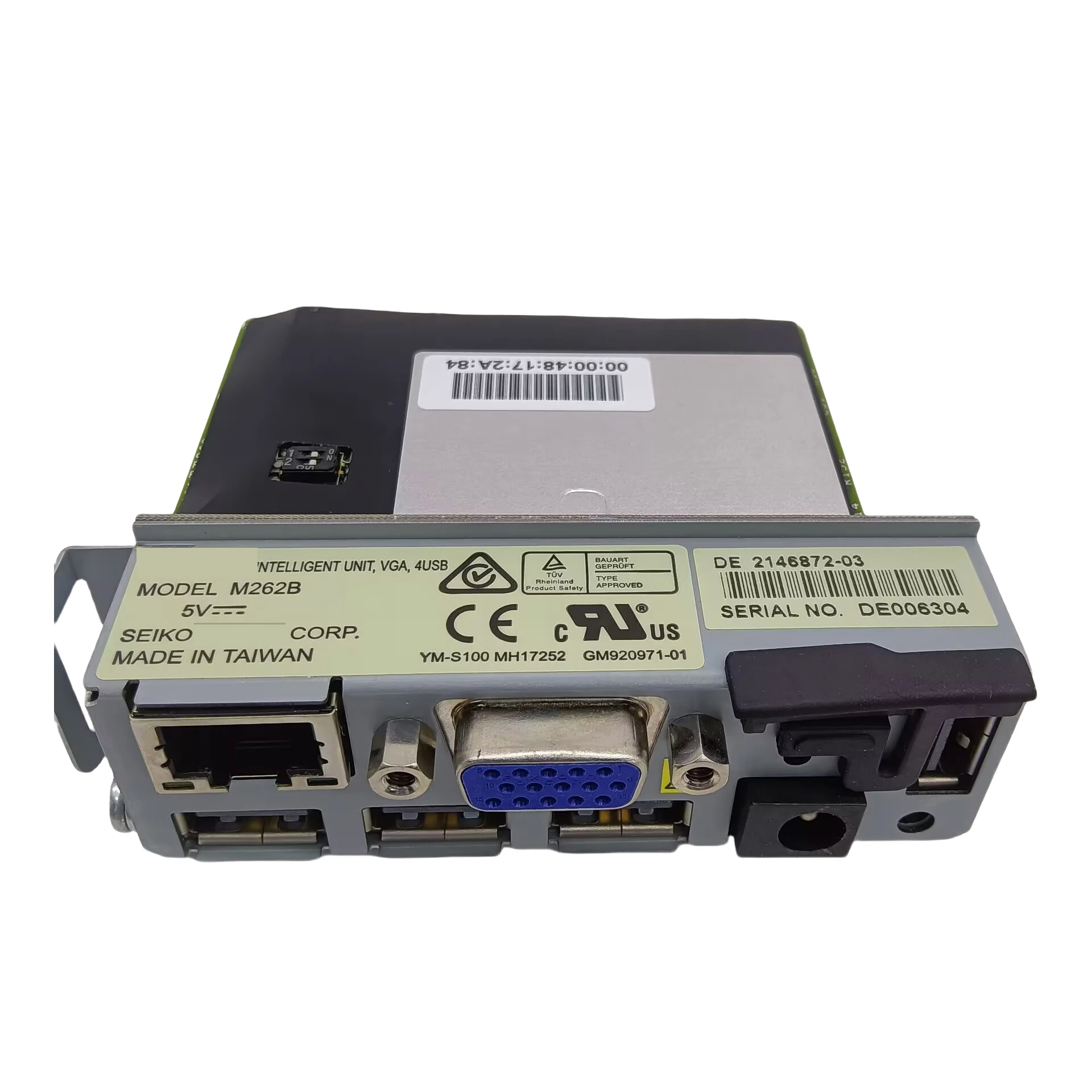 Интеллектуальный блок USB Ethernet VGA интерфейс карта M262B для принтера TM TM-T20II T88V T83II T70II T88VI M30 T82II
Интеллектуальный блок USB Ethernet VGA интерфейс карта M262B для принтера TM TM-T20II T88V T83II T70II T88VI M30 T82II