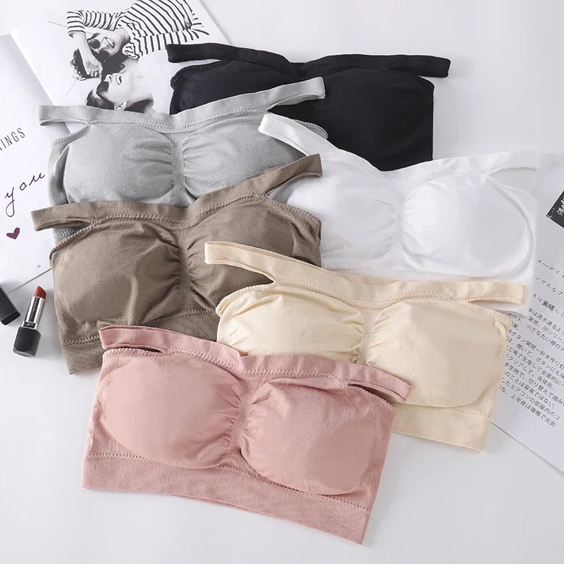 Sexy Seamless Bandeau Bra Summer Tube Top Strapless Bras Top Women Wireless Comfort Breathable Underwear Sexy Lingerie
Sexy Seamless Bandeau Bra Summer Tube Top Strapless Bras Top Women Wireless Comfort Breathable Underwear Sexy Lingerie