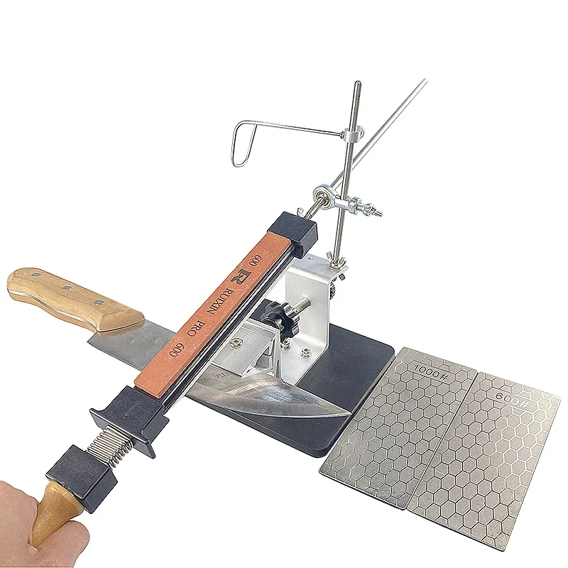 New 360 Rotary Knife Household Professional Fixed Angle Sharpener Whetstone Diamond Agate Stone Kitchen Knife Sharpening System
New 360 Rotary Knife Household Professional Fixed Angle Sharpener Whetstone Diamond Agate Stone Kitchen Knife Sharpening System